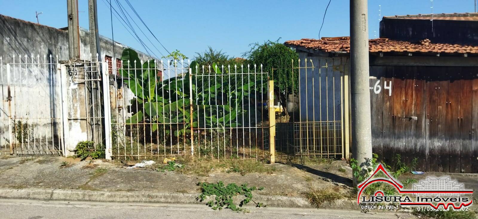 (WM) TERRENO A VENDA NO PQ SANTO ANTONIO JACAREI SP