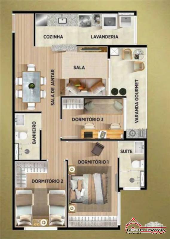 Apartamento à venda com 3 quartos, 66m² - Foto 27