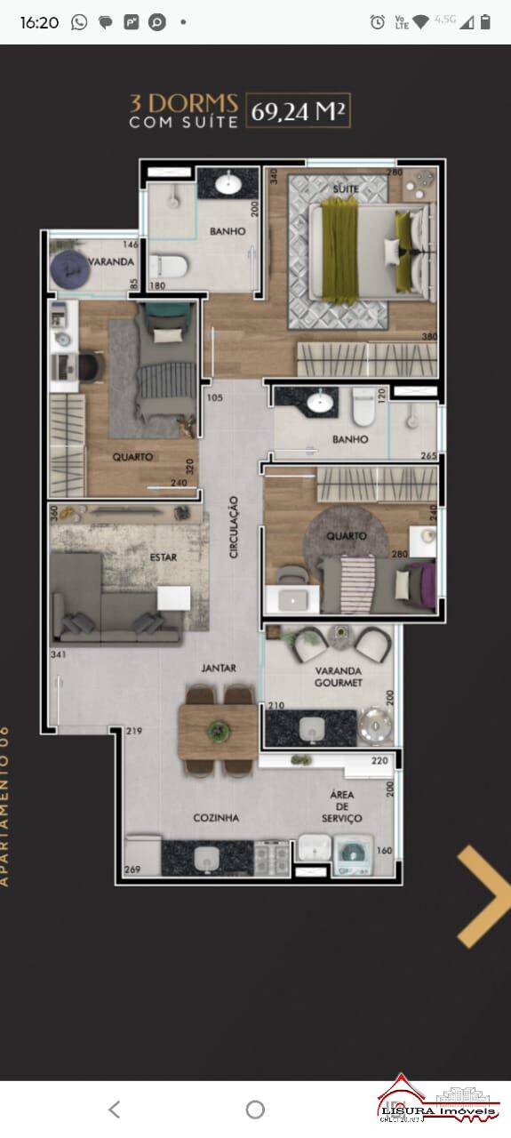 Apartamento à venda com 3 quartos, 69m² - Foto 21