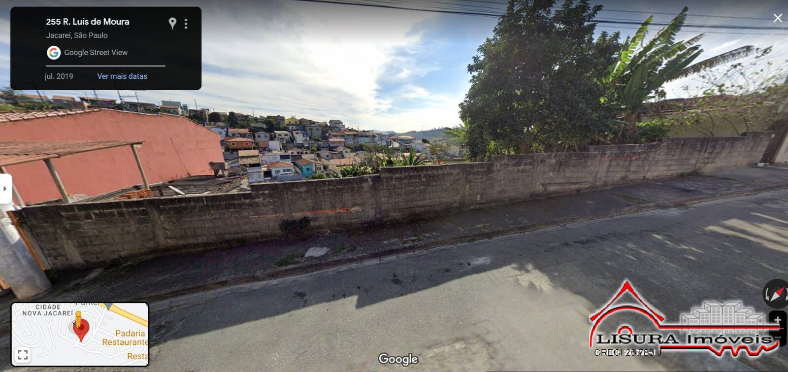 TERRENO COM 251M² JD NOVA JACAREI SP POSSUI MAIS UM LOTE AVENDA AO LADO