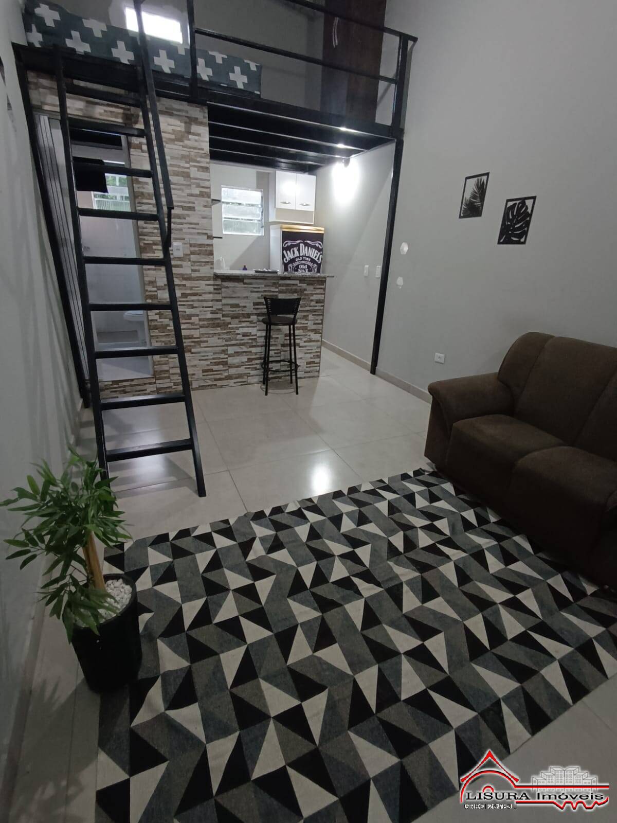 (I) CASA KITNET PARA LOCAÇÃO JARDIM COLONIA JACAREÍ SP COM MOBILIA
